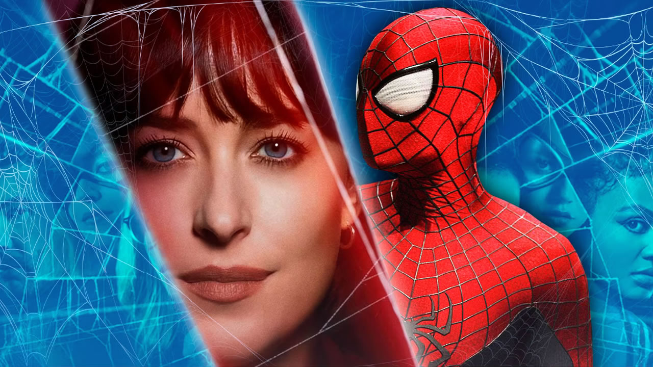 Dakota Johnson aborda potencial crossover de Madame Web com o Homem-Aranha