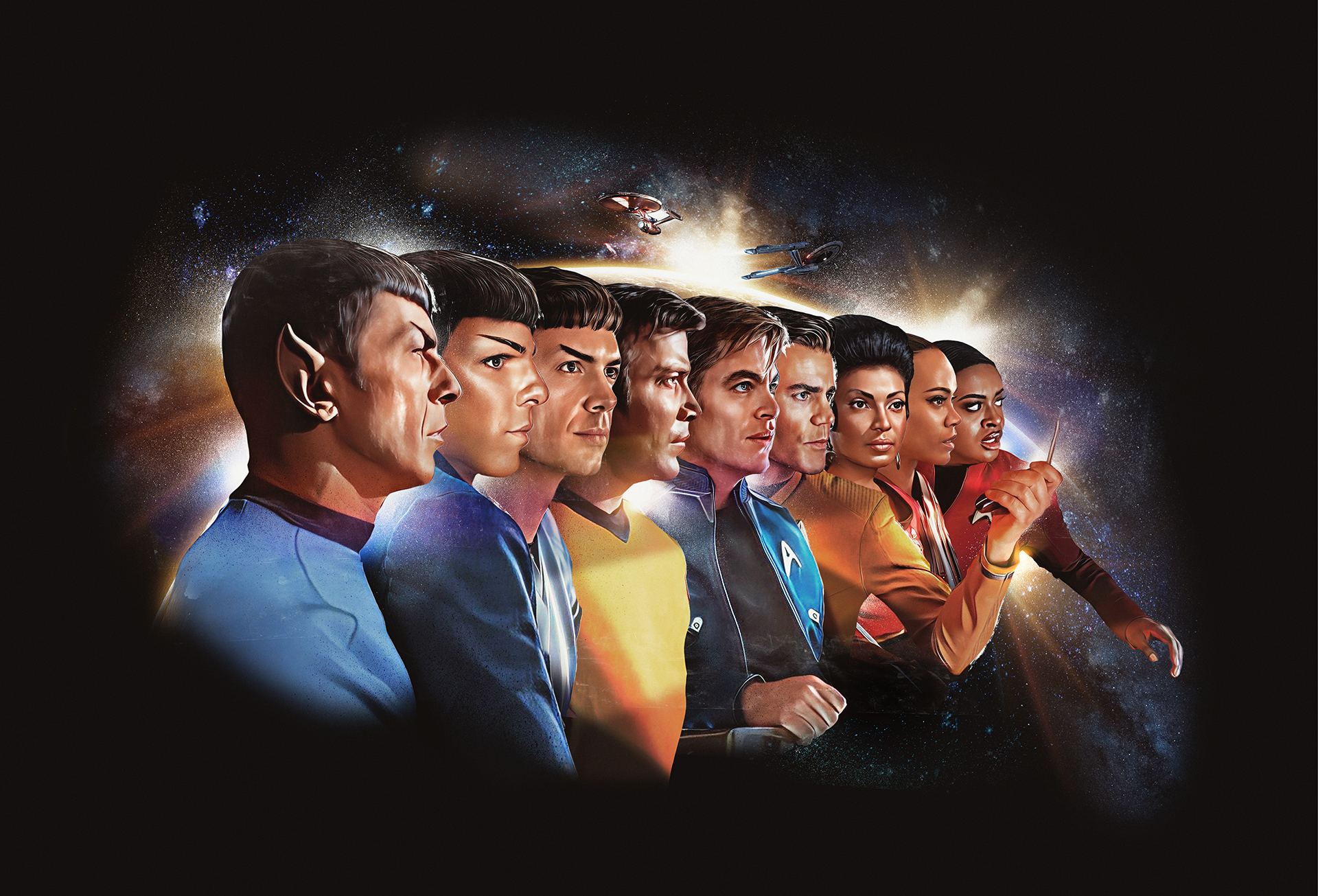 Star Trek Variety Cover Story Illustration 1