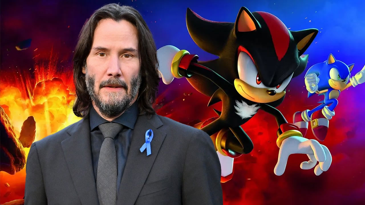 Sonic 3 O Filme, contará com Keanu Reeves como Shadow